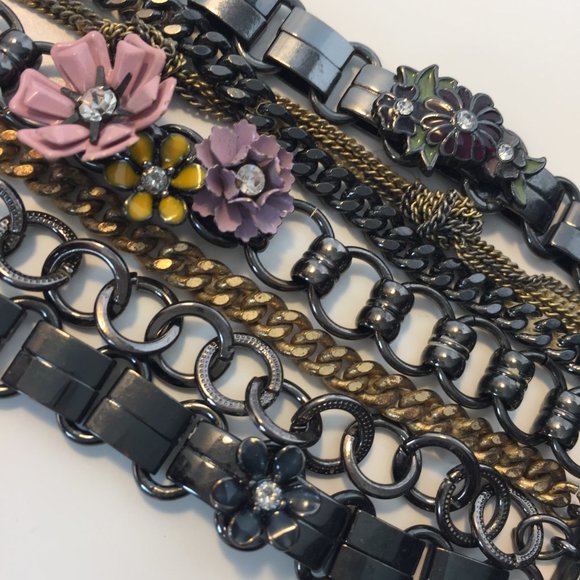 🌸💎JUICY COUTURE Gunmetal Multi Layer Cuff💎🌸 - Picture 5 of 8
